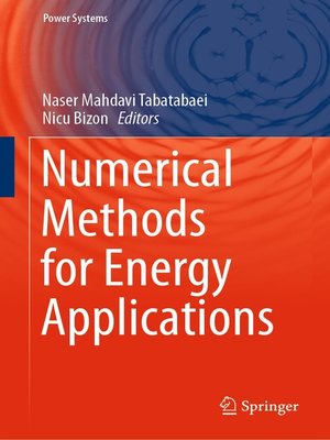 cover image of Numerical Methods for Energy Applications